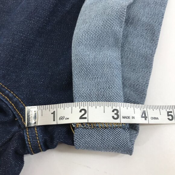 Patagonia Denim Shortie Short Women's Size 32 Dark Wash Stretch Casual Summer - Picture 6 of 8